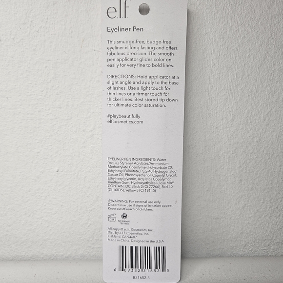 ELF Eyeliner Pen Shade Coffee Dark Brown 0.05 oz - Picture 2 of 4